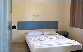Apartment mit zwei Schlafzimmern / Doppelbett